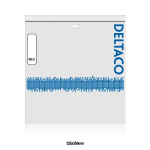 DELTACO U/UTP Cat6a patch cable, 500MHz, Delta-certified, LSZH, white