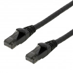 DELTACO High Flexible U/UTP Cat.6 patch cable, 24AWG, TPE, 0.5m, Black