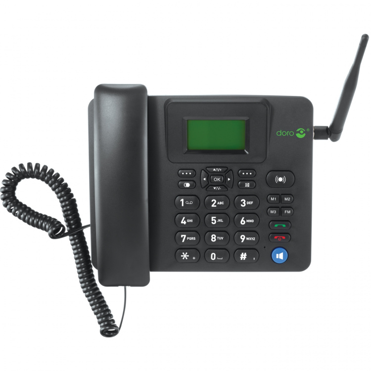 Doro 4100H 4G Desk Phone, Black Doro 4100H 4G Desk Phone, Black