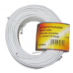 Hama Högtalarkabel 2x1.5mm2 25p Bulk Vit 10m