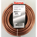 Hama peaker Cable 2 x 0.75 mm ², 20 m , transparent