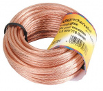 Hama peaker Cable 2 x 1.5 mm² , 5 m, transparent