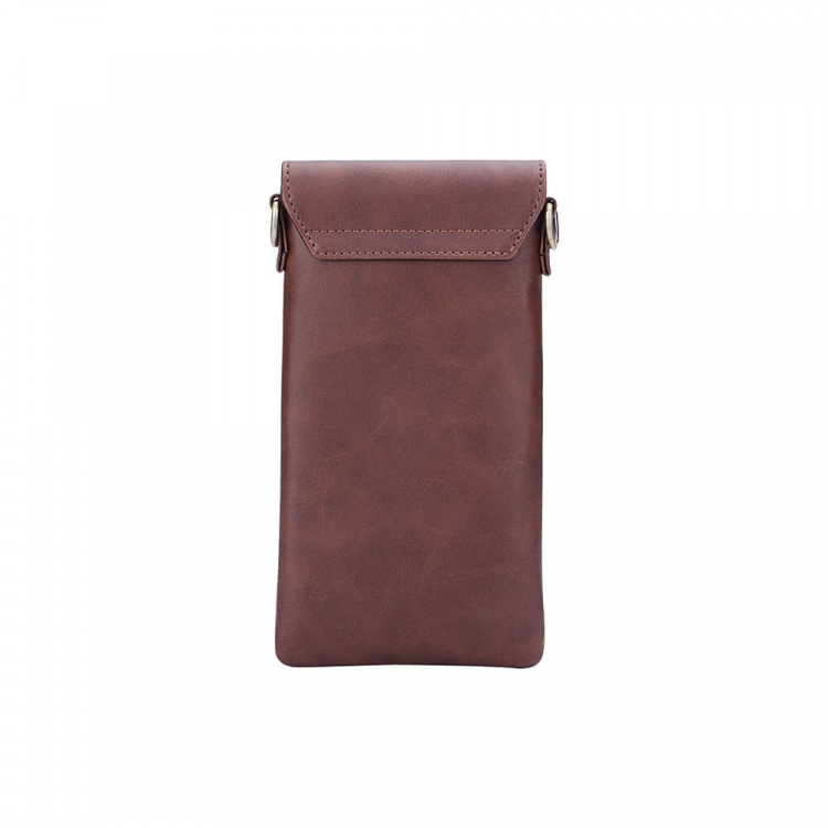 Onsala Mobile Bag with Neckstrap Brown Universal up to 6.7 Onsala Mobile Bag with Neckstrap Brown Universal up to 6.7