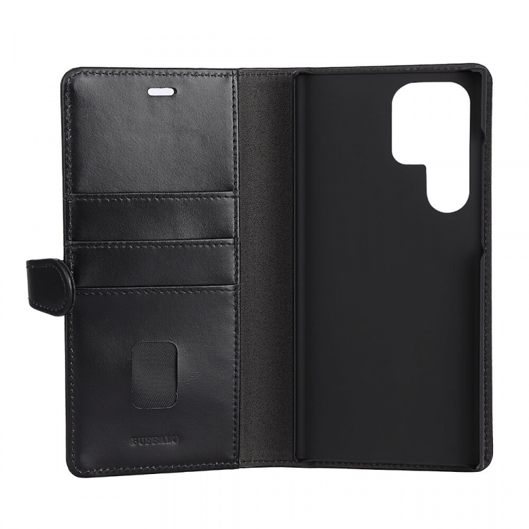 Buffalo Wallet Case Black - Samsung S23 Ultra 5G