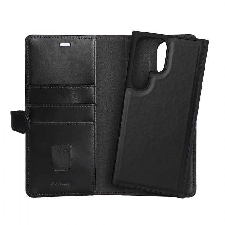 Buffalo Wallet Case Black - Samsung S23 Ultra 5G