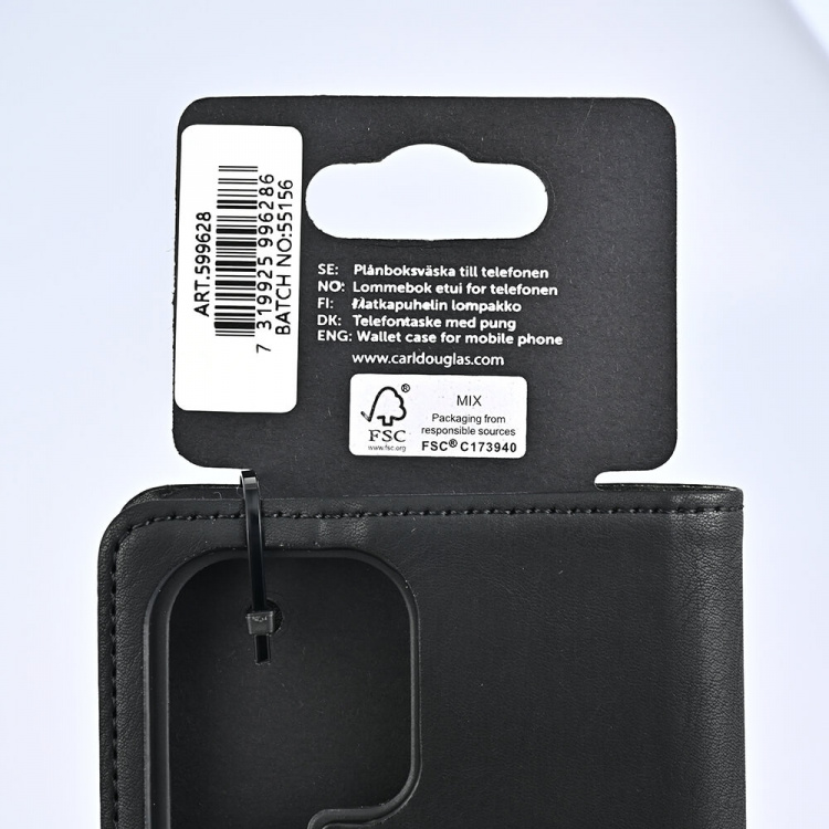 Gear Wallet Case Black - Samsung S23 Ultra