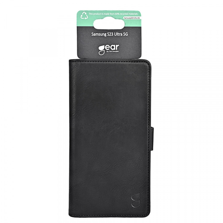 Gear Wallet Case Black - Samsung S23 Ultra