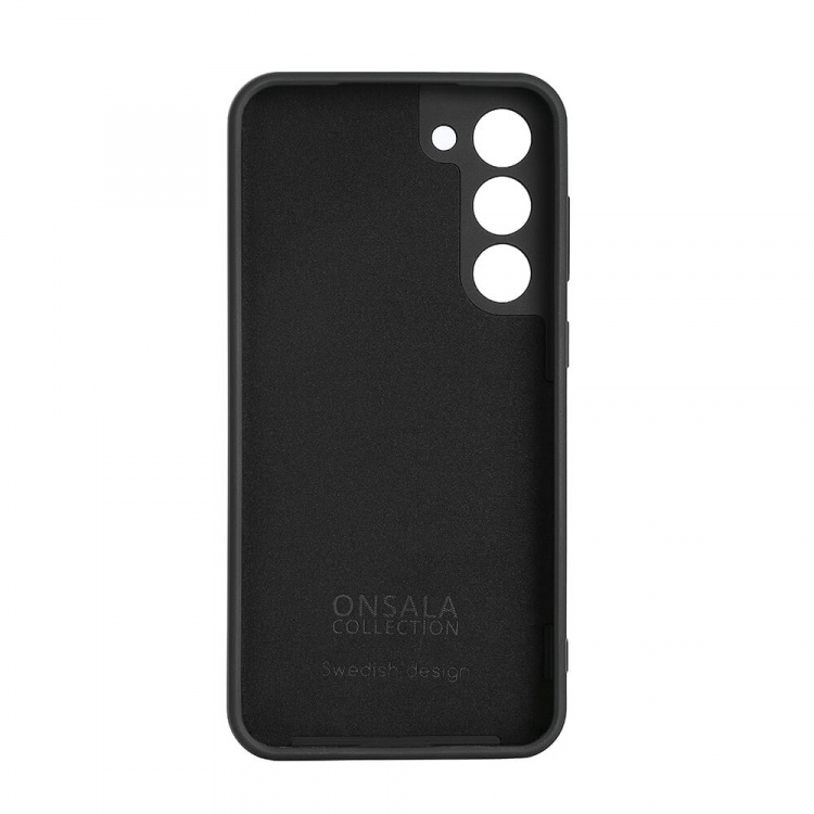 Onsala Backcover Silicone Samsung S23+ 5G Black