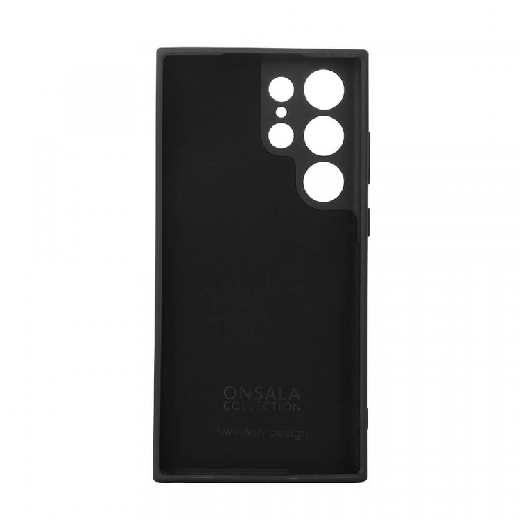 Onsala Phone Case Silicone Black - Samsung S23 Ultra 5G