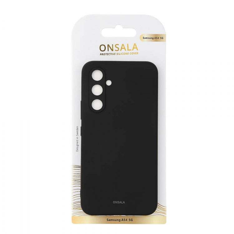 Onsala Phone Case Silicone Black - Samsung Galaxy A54 5G