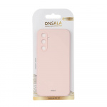 Onsala Phone Case Silicone Chalk Pink - Samsung Galaxy A54 5G