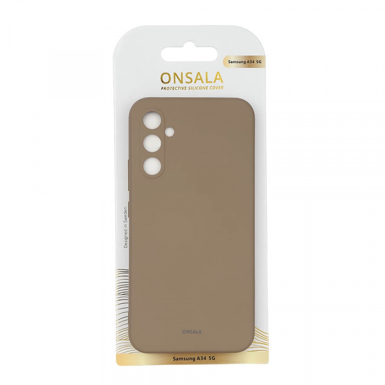 Onsala Phone Case Silicone Summer Sand - Samsung Galaxy A34 5G Onsala Phone Case Silicone Summer Sand - Samsung Galaxy A34 5G