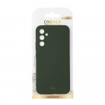 Onsala Phone Case Silicone Olive Green - Samsung Galaxy A34 5G
