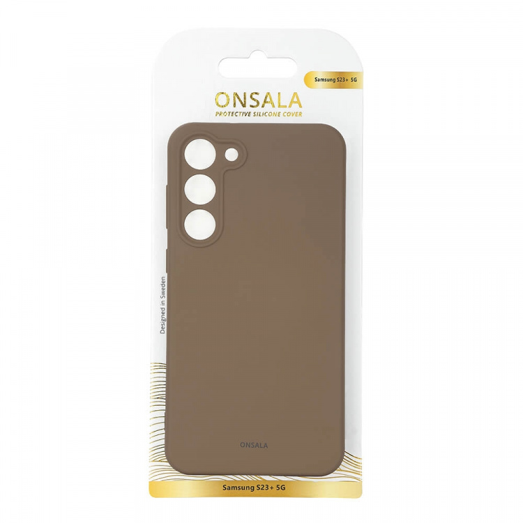 Onsala Backcover Silicone Samsung S23+ 5G Summer Sand Onsala Backcover Silicone Samsung S23+ 5G Summer Sand