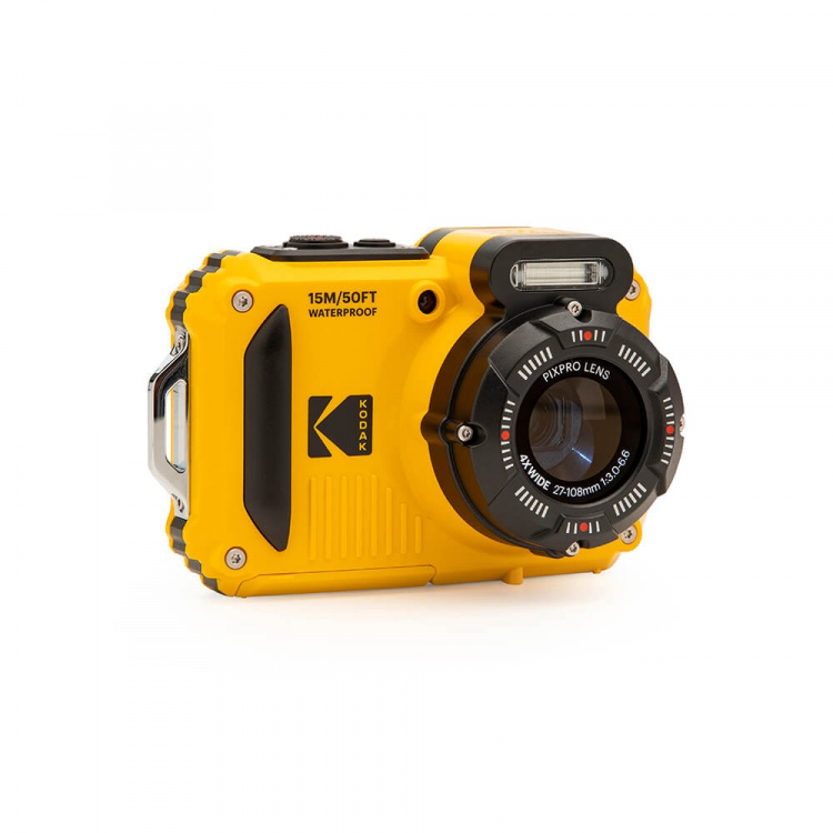 Kodak Digital Camera Pixpro WPZ2 5x WP 16MP Wifi Yellow