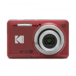 Kodak Digital Camera Pixpro FZ55 CMOS 5x 16MP Red