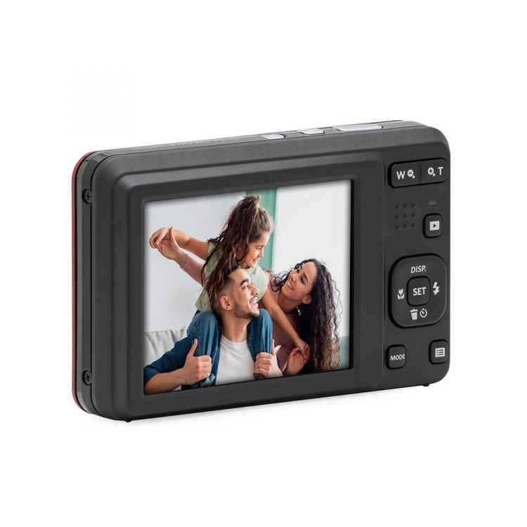 Kodak Digital Camera Pixpro FZ55 CMOS 5x 16MP Red