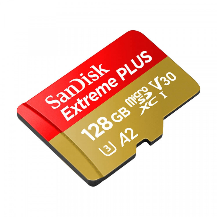 SANDISK MicroSDXC Extreme Plus 128GB 200MB/s A2 C10 V30 UHS-I SANDISK MicroSDXC Extreme Plus 128GB 200MB/s A2 C10 V30 UHS-I
