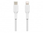 Belkin Boost Charge Lightning - USB-C Braided 1m  Belkin Boost Charge Lightning - USB-C Braided 1m