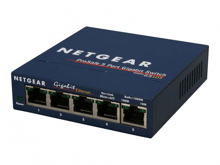 Netgear GS105GE 5Port 1000T switch Netgear GS105GE 5Port 1000T switch
