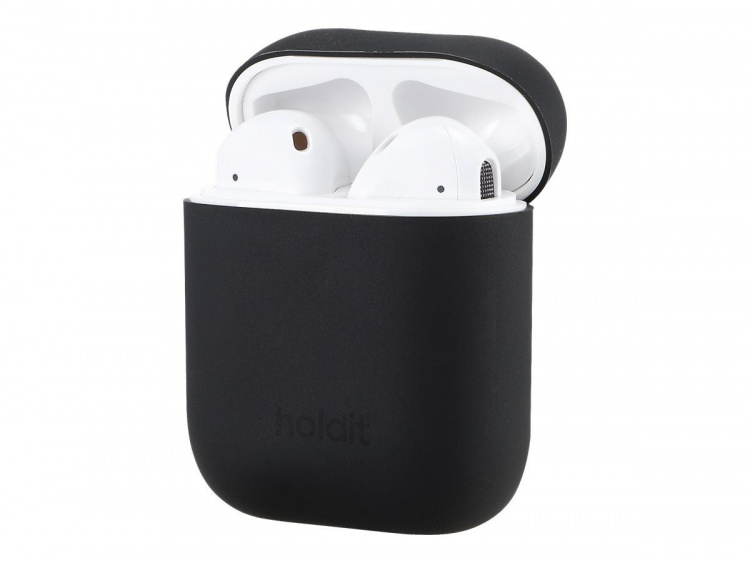 Holdit Silicone Case Airpods Nygård Blush Black