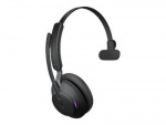 Jabra Office Headset med Laddställ, Jabra Evolve2 65 Link380a Ms Mono Black