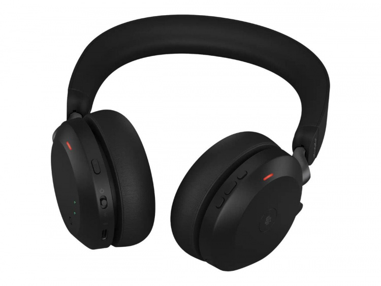 Jabra Office Trådlösa Hörlurar, Jabra Evolve2 75 Link380c Ms Stereo Black