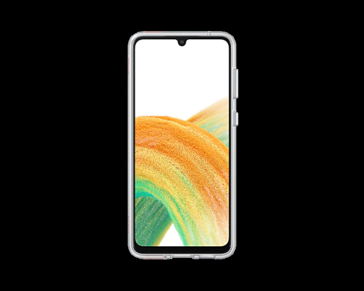 Samsung Slim Strap Cover Galaxy A33 Transparent 