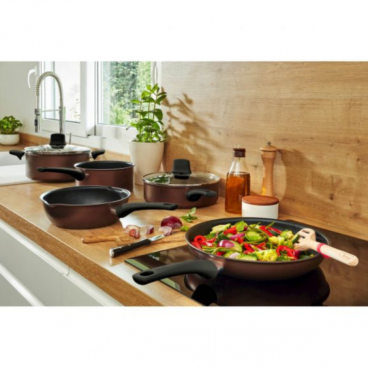 Tefal Kokkärl Resource Sautepan 24cm+ Lid G2533232 Tefal