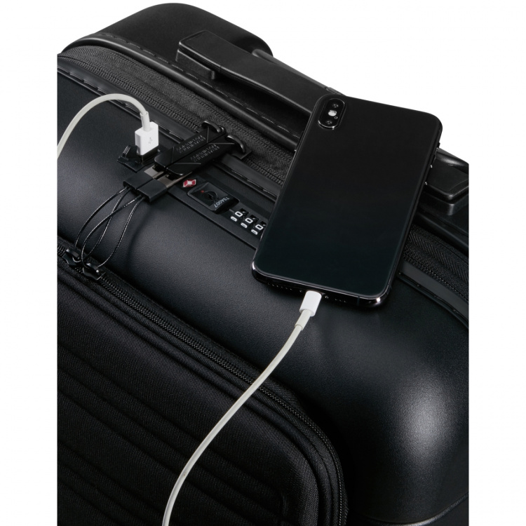 American Tourister Novastream Kabinväska Smart 55 Dark Slate American Tourister Novastream Kabinväska Smart 55 Dark Slate
