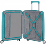 American Tourister Soundbox Kabinväska Exp. 55 Turquoise Tonic American Tourister Soundbox Kabinväska Exp. 55 Turquoise Tonic