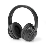 Nedis Wireless Over-Ear Headphones | Battery play time: 16 hrs | Built-in microphone | Press Control | Voice control support | Volume control | Travel case included | Black