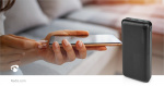 Nedis Powerbank | 20000 mAh | 1.5 / 2.0 / 3.0 A | Number of outputs: 2 | Output connection: 1x USB-A / 1x USB-C™ | Input connection: 1x Micro USB / 1x USB-C™ | PD2.0 18W | Lithium-Polymer