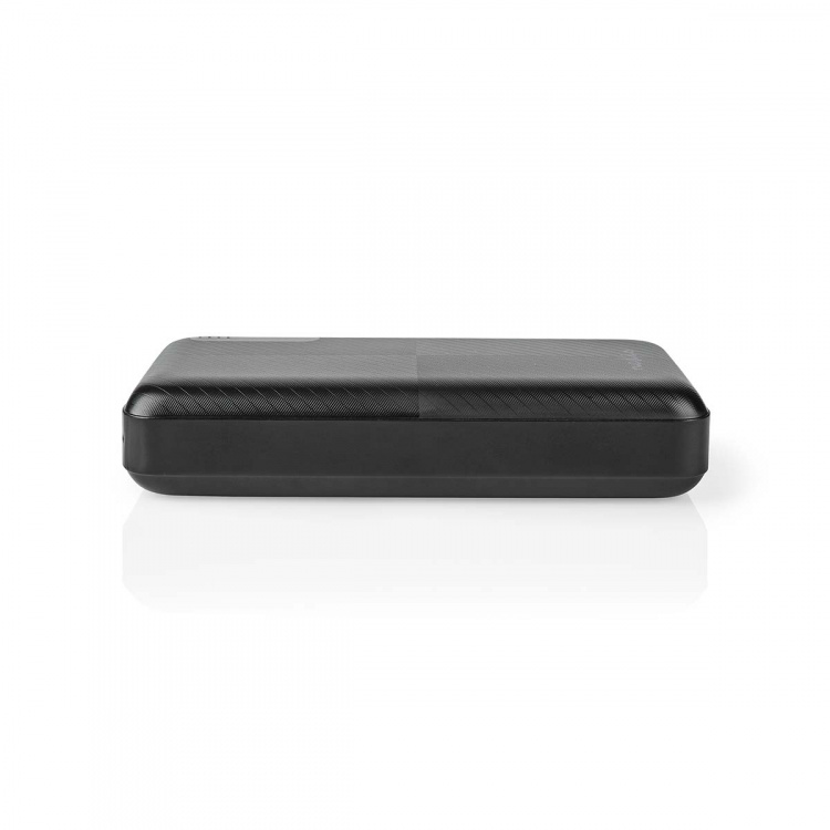 Nedis Powerbank | 20000 mAh | 1.5 / 2.0 / 3.0 A | Number of outputs: 2 | Output connection: 1x USB-A / 1x USB-C™ | Input connection: 1x Micro USB / 1x USB-C™ | PD2.0 18W | Lithium-Polymer
