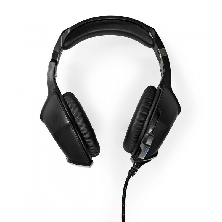Nedis Gaming Headset | Over-Ear | Stereo | USB Type-A / 2x 3.5 mm | Fold-Away Microphone | 2.20 m | LED