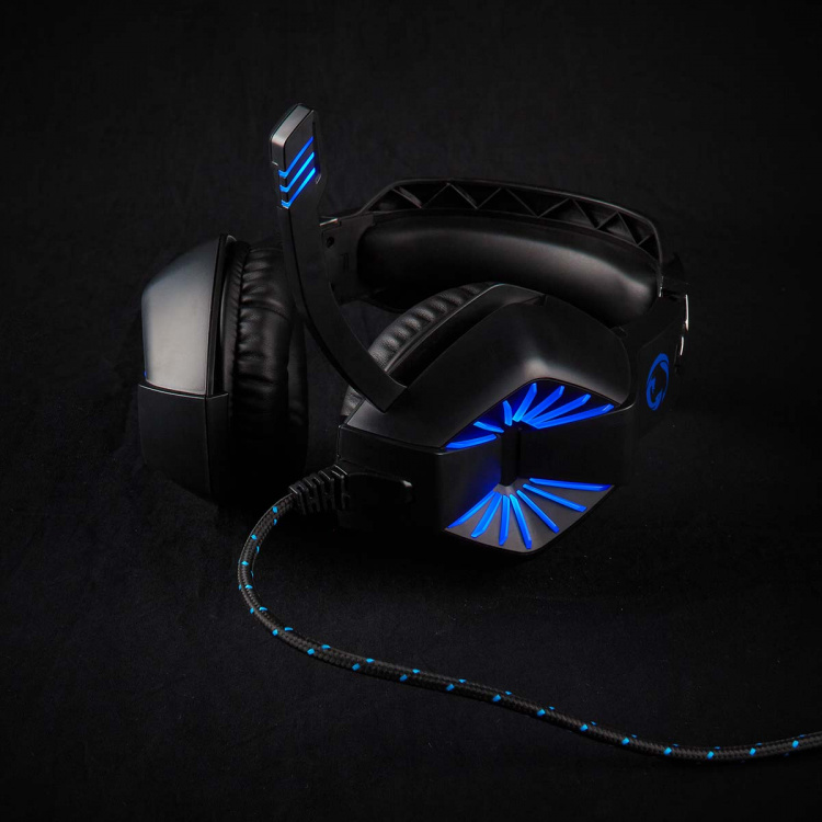 Nedis Gaming Headset | Over-Ear | Stereo | USB Type-A / 2x 3.5 mm | Fold-Away Microphone | 2.20 m | LED