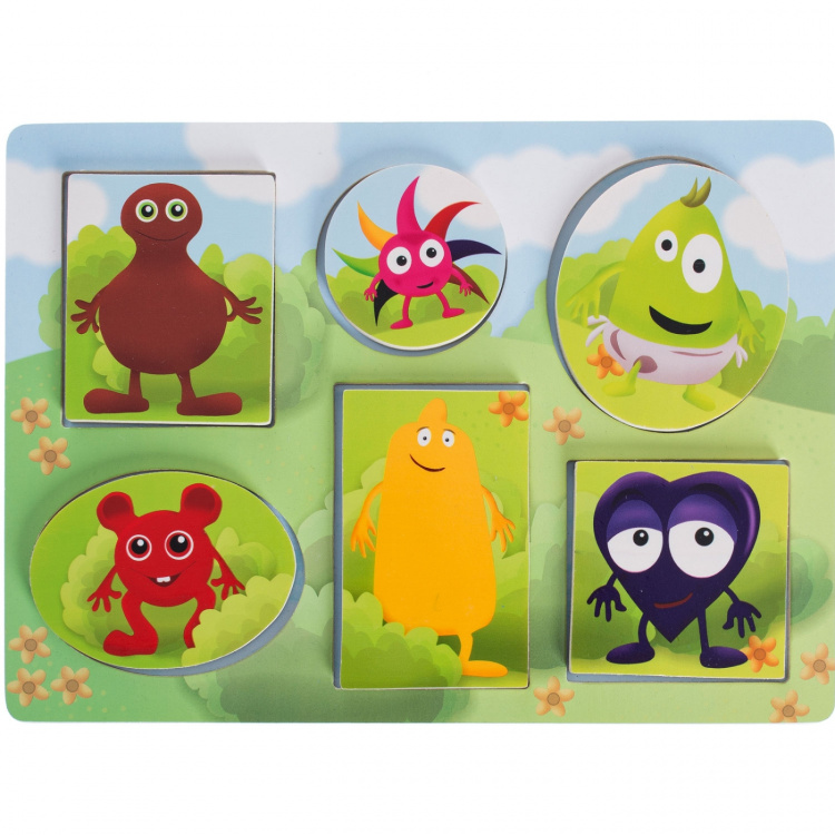 Babblarna Look-out Puzzle 6 Figures