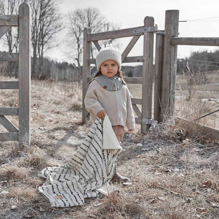 Elodie Details Pärlsammetsfilt Tidemark Drops