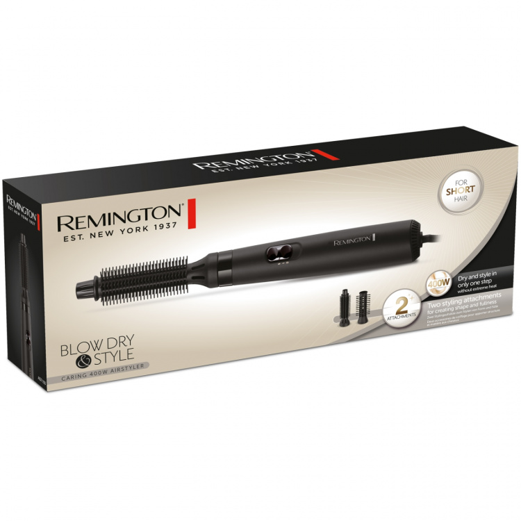 Remington Varmluftsborste AS7100 Blow Dry & Style 400W Remington Varmluftsborste AS7100 Blow Dry & Style 400W