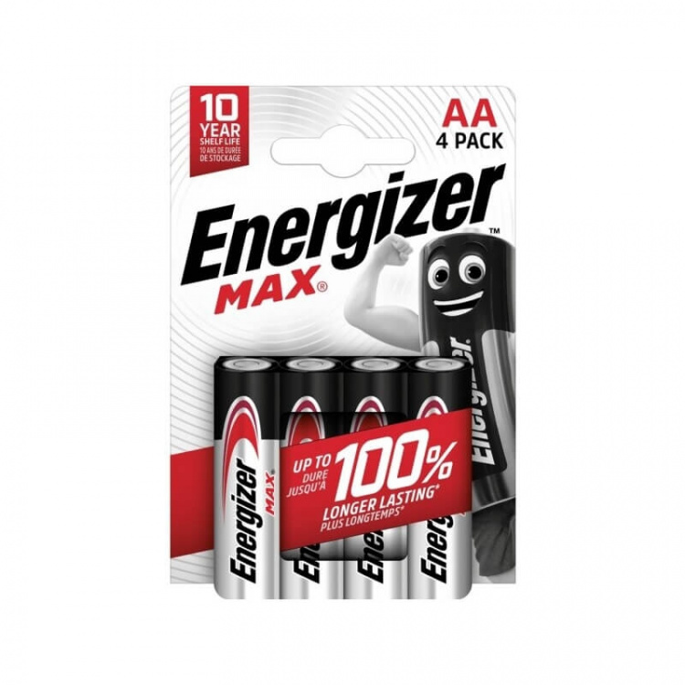 Energizer Battery AA/LR6 Max 4 pack Energizer Battery AA/LR6 Max 4 pack