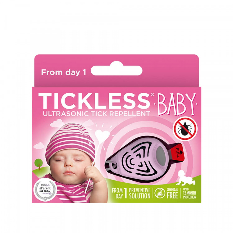 TICKLESS Tick Repellent Baby/Kid Pink