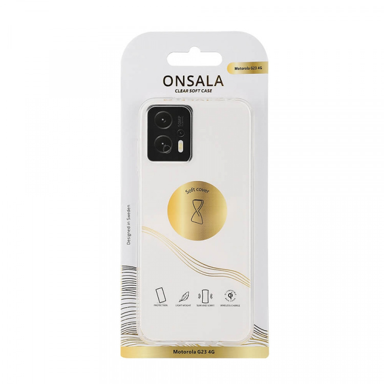 Onsala Phone Case TPU Transparent - Motorola Moto G23 4G