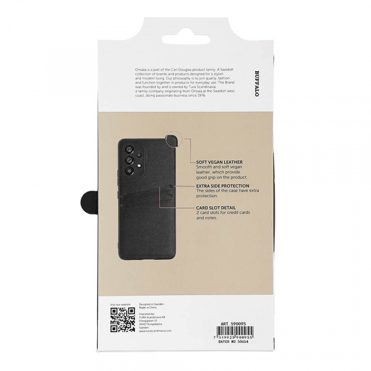 Buffalo Phone Case PU Black - Samsung Galaxy A53 5G