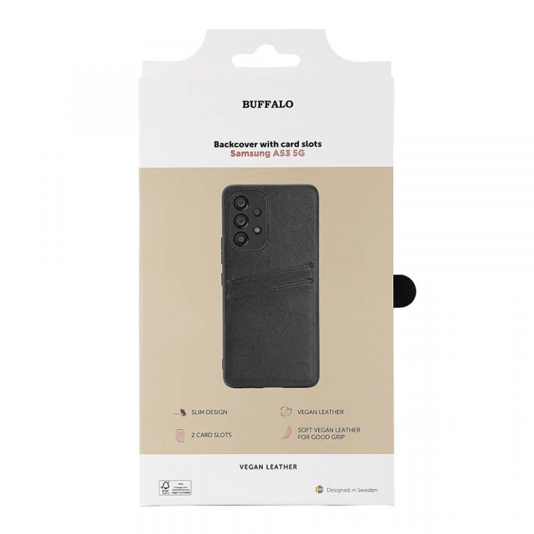 Buffalo Phone Case PU Black - Samsung Galaxy A53 5G
