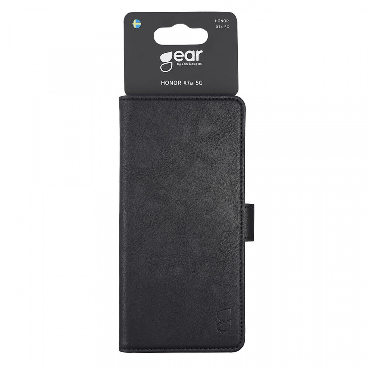 Gear Wallet Case Black - Honor X7a 5G