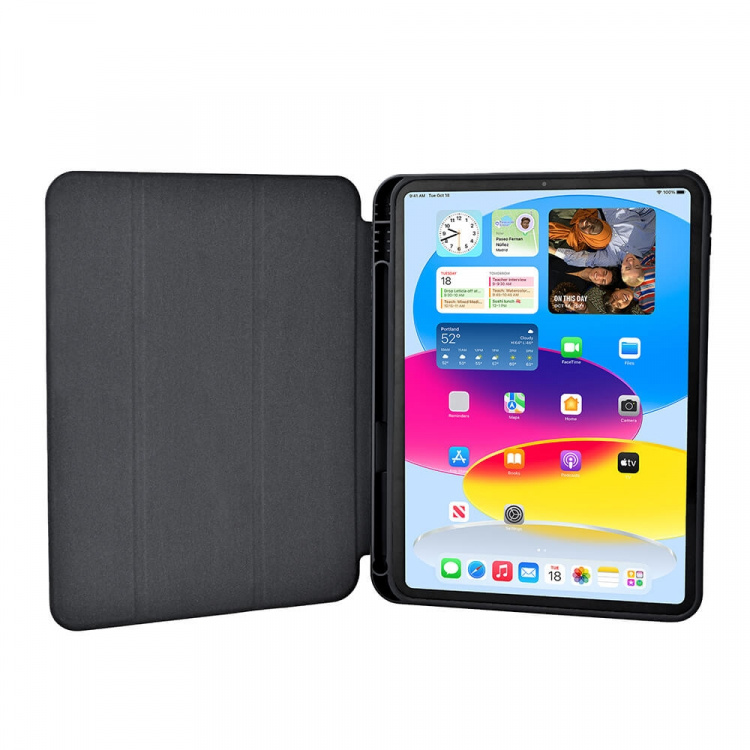 GEAR Tablet Cover Pencilpocket Black - iPad 10,9 GEAR Tablet Cover Pencilpocket Black - iPad 10,9