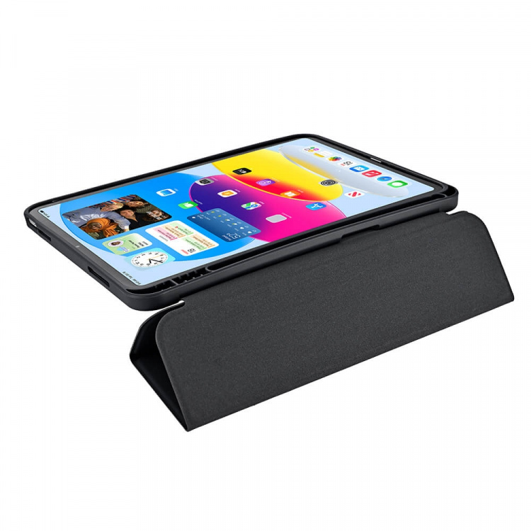 GEAR Tablet Cover Pencilpocket Black - iPad 10,9 GEAR Tablet Cover Pencilpocket Black - iPad 10,9