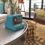 Mobility On Board Speaker Retro Camera Blue Mobility On Board Speaker Retro Camera Blue