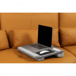 Desire2 Laptop Stand for Knee Right-Handed Version Gray Desire2 Laptop Stand for Knee Right-Handed Version Gray