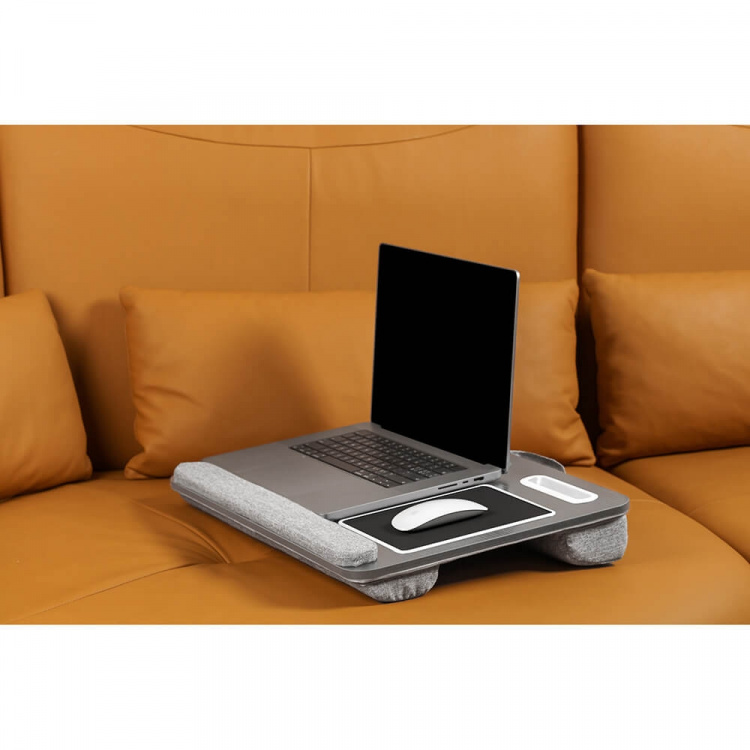 Desire2 Laptop Stand for Knee Right-Handed Version Gray Desire2 Laptop Stand for Knee Right-Handed Version Gray